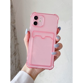 เคสใสพร้อมช่องเสียบการ์ด ไอโฟน13 พร้อมส่ง✔️✔️