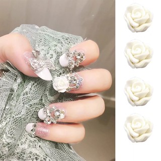 🌸ดอกไม้ปั้น ดอกไม้ตกแต่งเล็บ ดอกไม้ติดเล็บ ดอกไม้ดินปั้น Nail Flower ดอกไม้3D