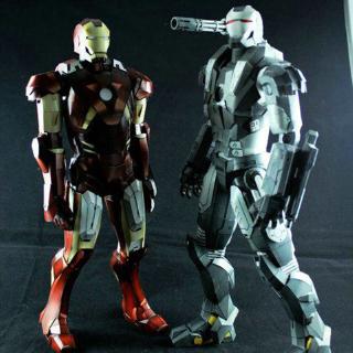 Diy Papercraft The Avengers Ironman ของเล่นตัวต่อ 3 D สําหรับเด็ก