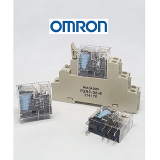 G2R-2-SN relay รีเลย์ omron P2RF-08E ของแท้ ออกบิลได้