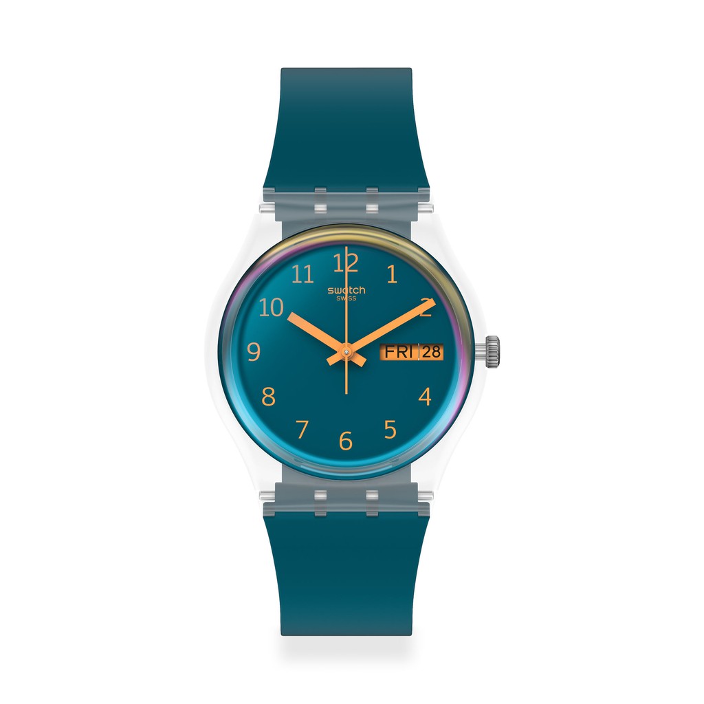 Swatch นาฬิกาผู้ชาย BLUE AWAY รุ่น SO28K700
