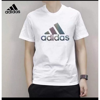 เสื้อยืดคอกลมผู้ชาย ใส่ออกกำลังกายหรือลำลอง ผ้าโพลีเอสเตอร์ แห้งไว ซับน้ำกันเหงื่อ สกรีนลายสวย ขนาด M-XXL