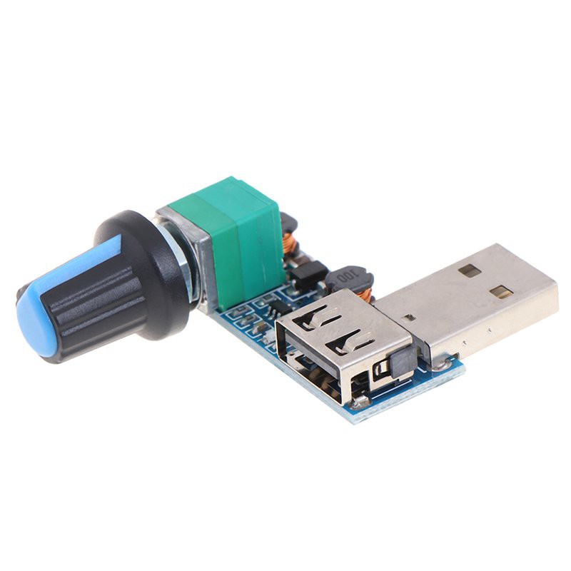 1Pc 5V To 12V USB Fan Speed Controller Switch Fan Speed Regulator ...