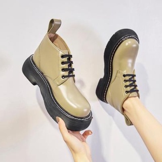 🔥Hot Sale /22326 Thick Sole Martin Boots Womens Thin Section 2022 New Breathable British Style Boots Women