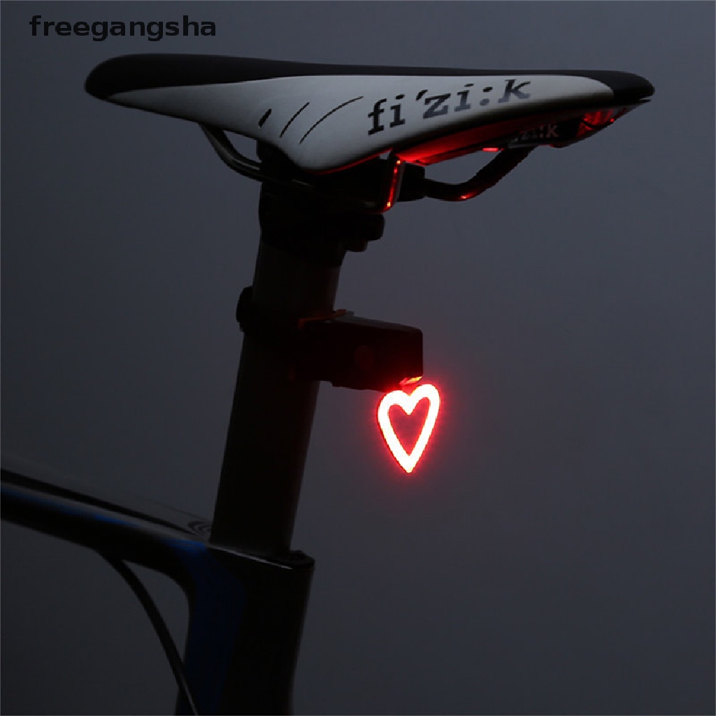 [FREG] Multi Lighting Modes Bicycle Light USB Charge Led Bike Light Flash Tail FDH
