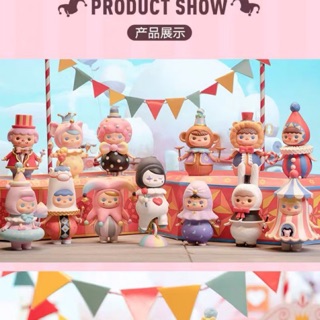 pucky circus babies ละครสัตว์ โมเดล popmart