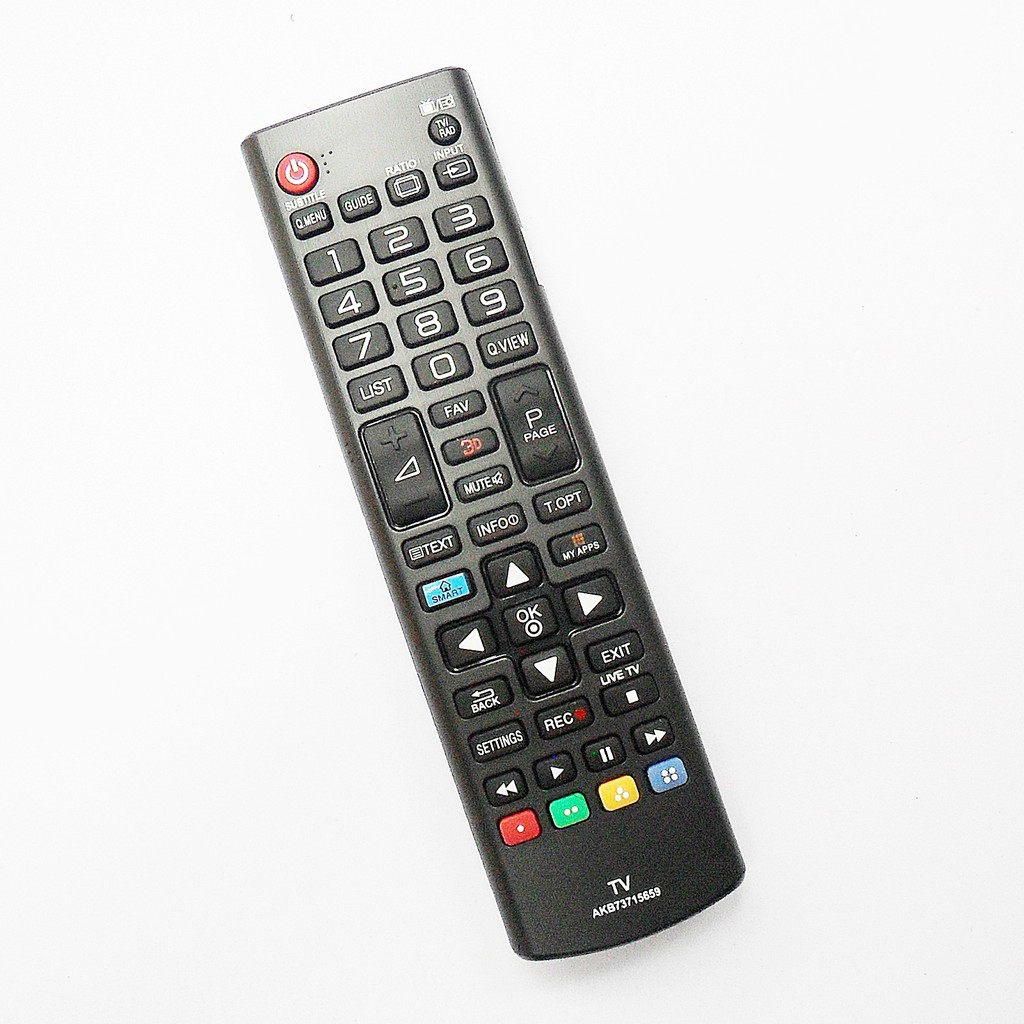 รีโมทใช้กับ แอลจี สมาร์ท ทีวี 3 มิติ รหัส AKB73715659 * อ่านรายละเอียดสินค้าก่อนสั่งซื้อ *, Remote for LG SMART TV 3D