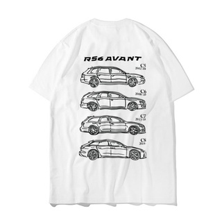 ราคาต่ำสุด!!Rs6 ชุดเสื้อแขนสั้น และกางเกงขาสั้น ลายรถ Avant 591S-3XL