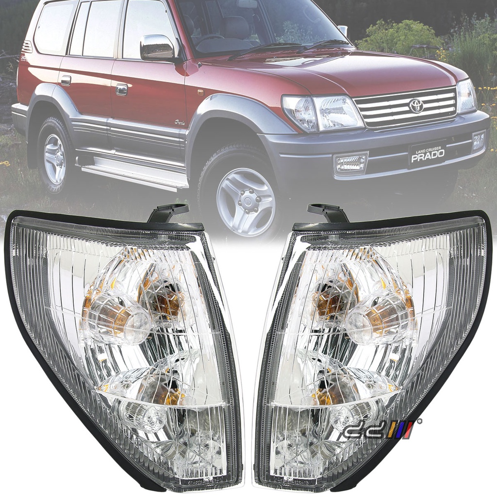 Toyota Prado 90 95 1999-2002 มุมด้านหน้าโคมไฟมุมสัญญาณ Land Cruiser Prado RZJ95 KZJ95