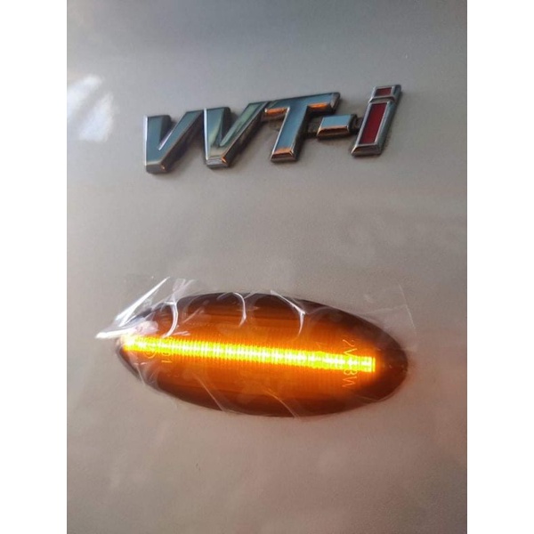 ไฟเลี้ยวแก้ม LED  สำหรับ Toyota.Vios 2007-2012/Yarisโฉมแรก แบบไฟวิ่งและกระพริบสิ้นค้าพร้อมส่ง