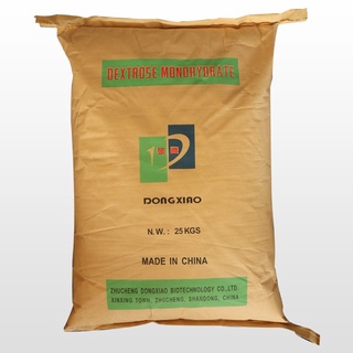 น้ำตาลทางด่วน เดกซ์โตรส โมโนไฮเดรต (จีน)/ Dextrose Monohydrate 25KG (1กระสอบ)เพื่อการสะสมอาหารและการฟื้นฟูต้นปุ๋ยพ่นบำรุ