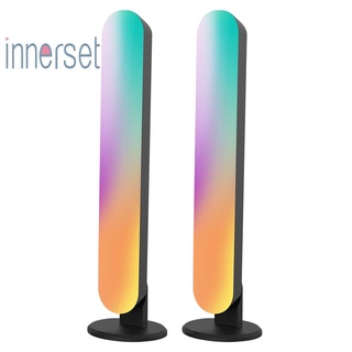 [Innerset] แถบไฟ Led ควบคุมผ่านแอป Tuya Wifi Ble Rgb 2 ชิ้น