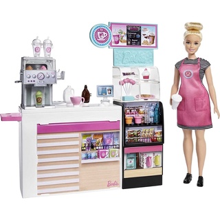 Barbie Coffee Shop Playset ร้านกาแฟของตุ๊กตาบาร์บี้ ของแท้