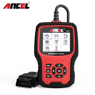 Ancel VD700 เครื่องอ่านโค้ดอัตโนมัติ สําหรับ Volkswagen Audi VW Skoda Seat Oil Service EPB TPMS SAS Reset Injector Coding OBD2 Scanner Check Engine OBDII Automotive Car Diagnostic Scan Tool