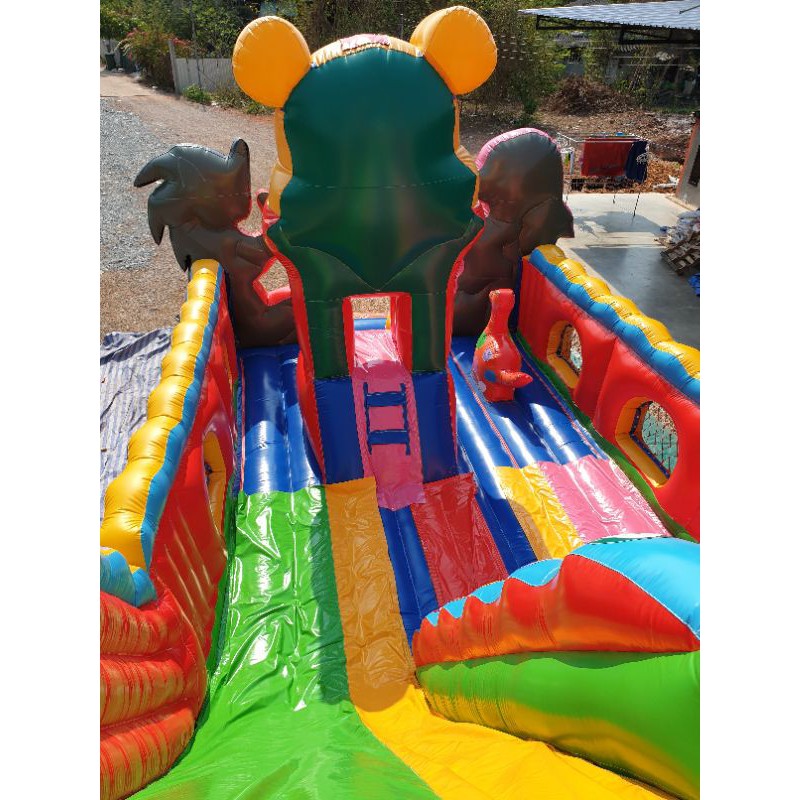 สไลเดอร์ บ้านลม 5.20×10 สูง3.50 ม.