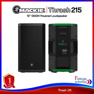 Mackie Thrash 215 Powered Loudspeaker 15” 1300W ตู้ลําโพง PA Speakers แบบ Active ดอกลําโพง 15 นิ้ว กำลังขับสูงสุด 1300W รับประกันศูนย์ไทย 1 ปี