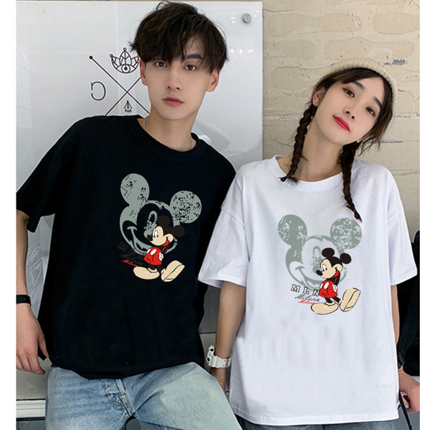 BK-2040 เสื้อยืดแขนสั้นพร้อมส่ง 8สี ลายการ์ตูน ขายดีตามเทรนต์ ลายน่ารัก สีสันสดใส่น่ารัก ใส่ได้ทั้งหญิงและชาย (S-XXL) – โปรปัง