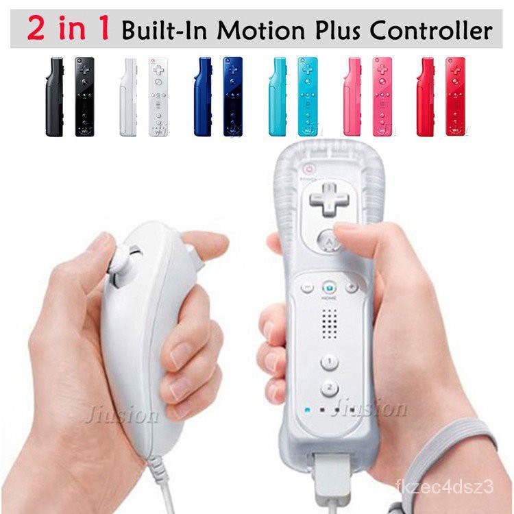 Nintendo wii controller clearance and nunchuck