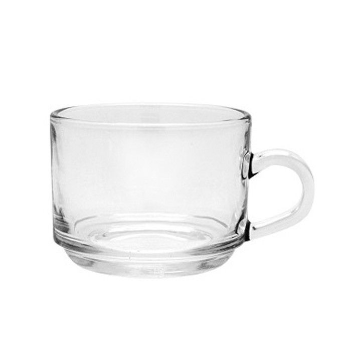 แก้วกาแฟหูสั้น 7 oz (LG118) แพค 6ใบ/กล่อง ราคา ถูกที่สุด ดีลบีเคเค แกลเลอรีภาพที่ 2