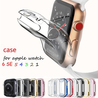 พร้อมส่ง เคสนาฬิกา ขนาด 38 มม.40 มม.42 มม.44 มม. สำหรับ applewatch  6 SE 5 4 3 2 1