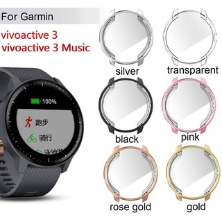 เตรียมตัว!! เคสสำหรับ Garmin Vivoactive 3 เคส / Garmin vivoactive 3 Music เคส TPU Soft Protective Case