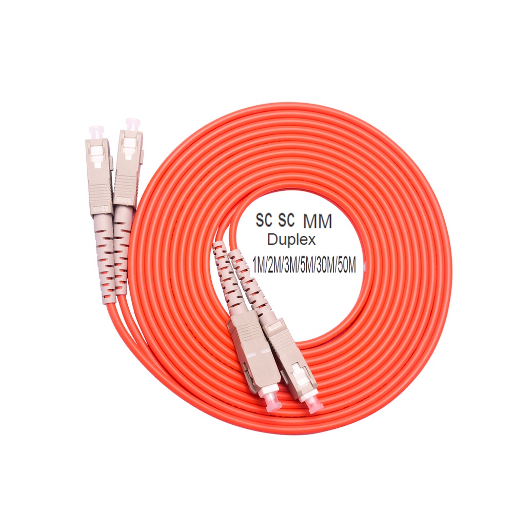 fibre jumper 5PCS/lot SC/UPC-SC/UPC fiber optic patch cord 1M 2M 3M 5M Duplex Multimode cable ,optic