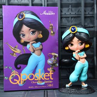 โมเดล วันพีช Q posket ดิสนีย์รุ่น Q ตุ๊กตา Aladdin ตะเกียงวิเศษเจ้าหญิงจัสมินมือตกแต่งของขวัญวันเกิด