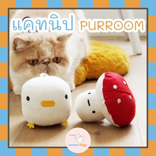 PURROOM ตุ๊กตาแคทนิป ตุ๊กตากัญชาแมว