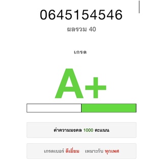 12.12  เบอร์มงคล 064-515-4546