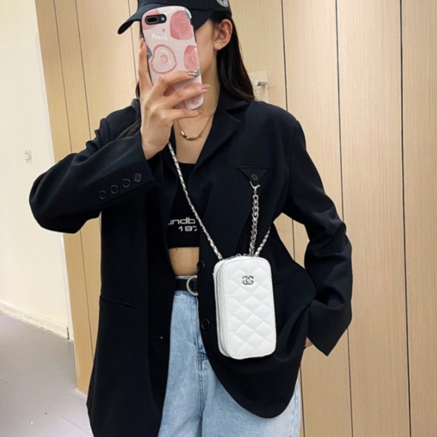 กระเป๋าสะพายข้างหนัง PU กระเป๋าแฟชั่นรุ่นใหม่ ใส่โทรศัพท์ ใส่ของได้ ขนาดกระทัดรัด ดูหรู รุ่นใหม่