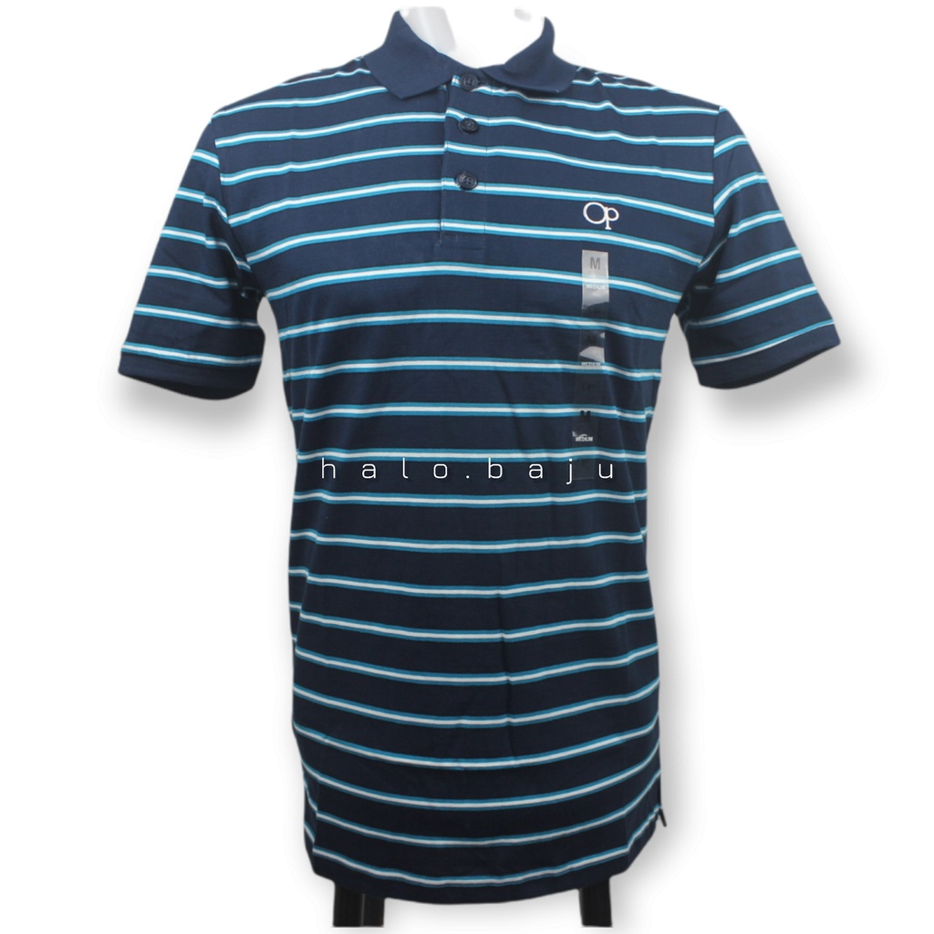 OCEAN PACIFIC ORIGINAL - เสื้อยืด OP COLLAR - POLO OP (03MPS3453) เสื้อยืดคอปกแขนสั้นผู้ชาย