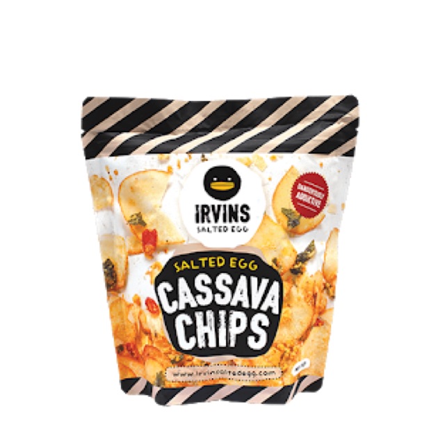 ขนม IRVINS cassava chips 230กรัม