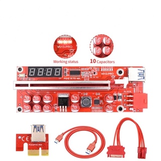 ไรเซอร์ PCI E Pcie Riser 009 /010/011/ 013/014 (ใหม่ที่สุดในตอนนี้) สำหรับริกการ์ดจอ