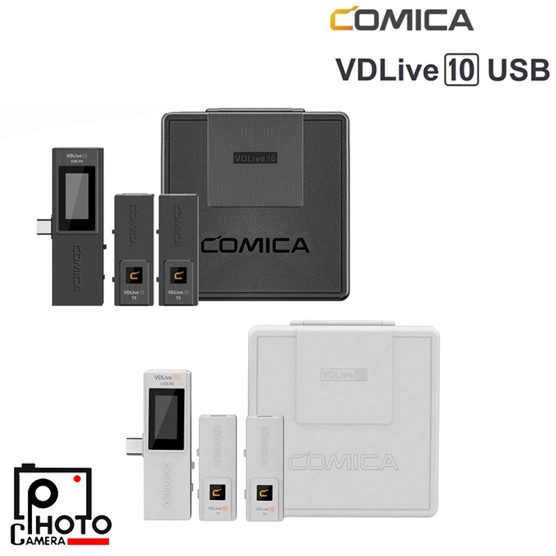 Microphone 2.4G Wireless ไมค์ไร้สาย Comica VDLIVE10  รับประกัน 3เดือน