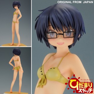 Model Figure งานแท้ Original ฟิกเกอร์ โมเดล Wave Hidamari Sketch x Honeycomb หอป่วนก๊วนตัวแสบ Sae ซาเอะ 1/10 ชุดว่ายน้ำ