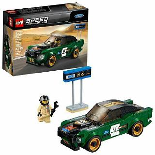 LEGO Speed Champions 1968 Ford Mustang Fastback 75884 ชุดอาคาร (183 ชิ้น)