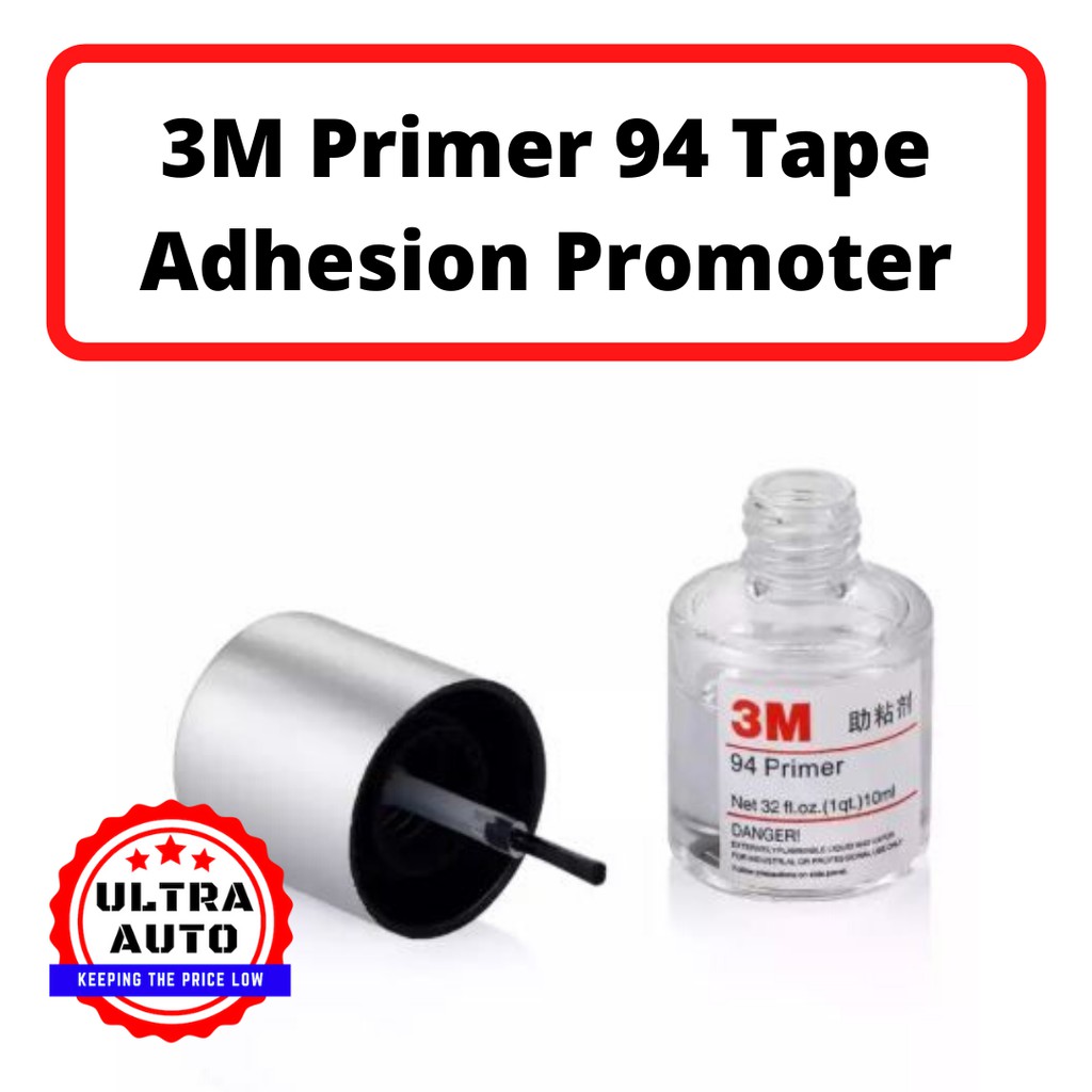 Car 3M Primer 94 อะคริลิค [10ml] แผ่นกาวเทปสองหน้า/Stick/กาว/กาว