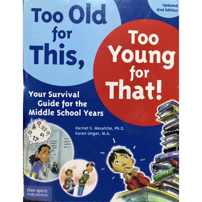 SALE-40% 👍Too Old for This, Too Young for That! : Your Survival Guide for the Middle School Years (2