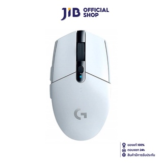 WIRELESS MOUSE (เมาส์ไร้สาย) LOGITECH G304 LIGHTSPEED WIRELESS (WHITE)