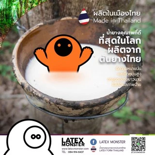 LATEX MONSTER หมอน หมอนยางพารา แท้- (แถมฟรีปลอกทันที)-#-7