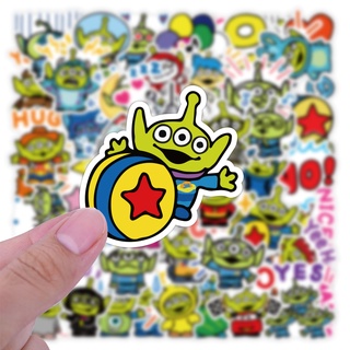 พร้อมส่ง ทอย สตอรี่ toystory  sticker สติกเกอร์กันน้ำรูปแบบที่แตกต่างกัน, 50 ชิ้น toy story