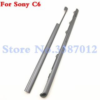 For Sony Xperia XA Ultra C6 Side Frame Chassis Housing Plate Cover+Side Buttons