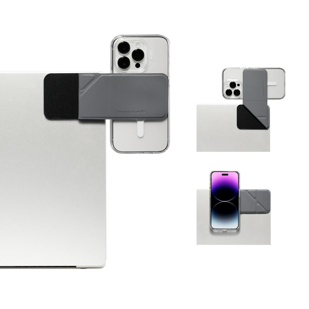 MOFT Flip Laptop Phone Mount อุปกรณ์สำหรับยึดติด Smartphone เข้ากับ Laptop แบบแม่เหล็ก