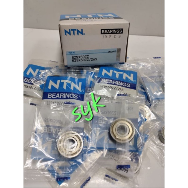 BEARING 629 ZZ NTN ฝาเหล็ก