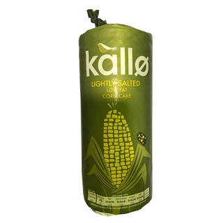 Kallo  Lighty Salted Low Fat Corn Cake13 Kallo Lighty เค้กข้าวโพดไขมันต่ำเค็ม 13