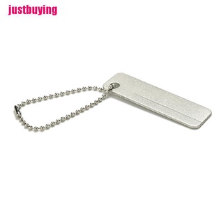 (Jb) พวงกุญแจเหล็กลับมีด เครื่องมือลับมีด Edc