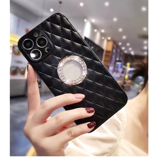 เคสโทรศัพท์มือถือ ประดับพลอยเทียม หรูหรา สําหรับ Iphone 14 13 13Pro max 13Mini 12 12Pro 12mini 12Promax 11 11Pro 11Promax Xs XR Xsmax X 7 8 plus