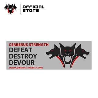 DEFEAT DESTROY DEVOUR Banner - Cerberus Strength Thailand