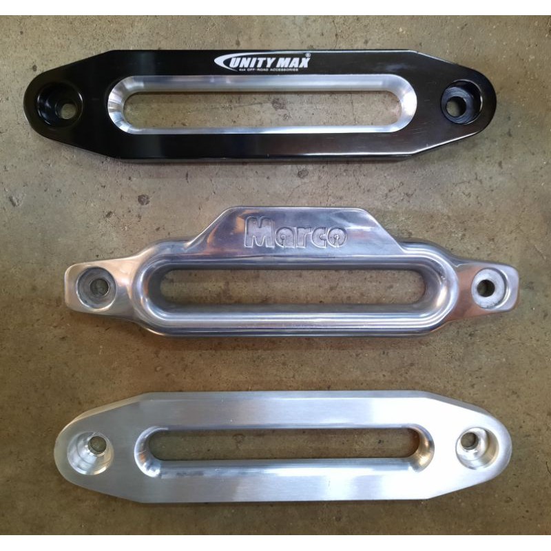Winch Fairlead สําหรับใช้กับเชือกกว้านสังเคราะห์, ขายึดกว้าน