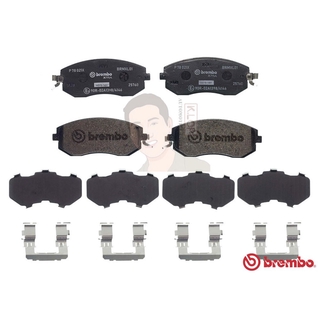 P78 021X ผ้าเบรก F (แท้ BREMBO รุ่น XTRA) SUBARU เลกาซี่ Legacy BR ปี12-&gt; /SUBARU ฟอเรสเตอร์ Forester SJ ปี08-14 /SUB...